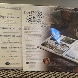 Creative Memories 12x12 Clear Page Protectors